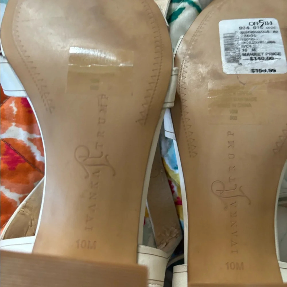Ivanka Trump strappy heeled sandals. 10 - Picture 12 of 13